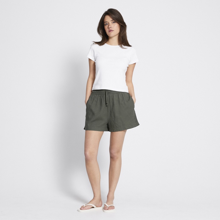 Linen blend shorts "Daphne Shorts"